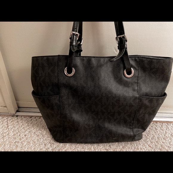 Michael Kors Jet Black Travel Tote - Picture 3 of 4